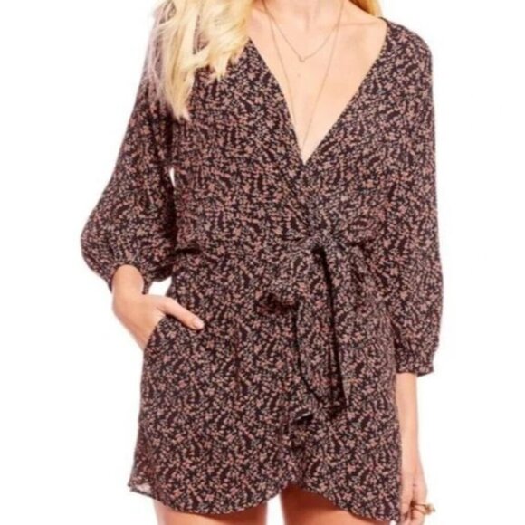 Free People Dresses & Skirts - Women's - Free People Clara Floral Print Tunic Dress, Size Small